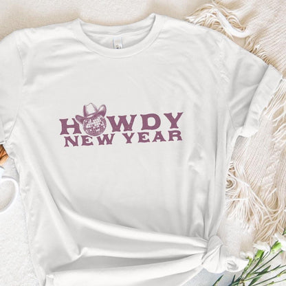 Howdy New Year Sublimation Design, 2023 Cowgirl New Year PNG - 300 DPI