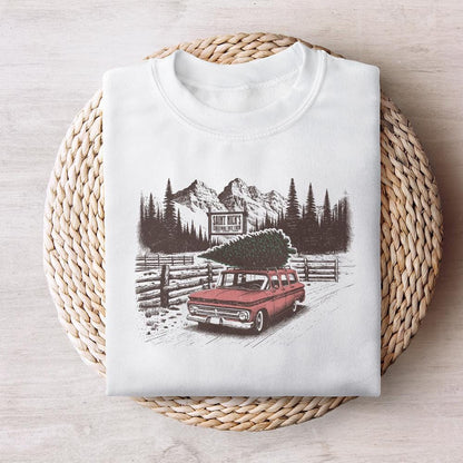 Christmas Tree Farm PNG, Sublimation - 300 DPI Design for T-Shirt