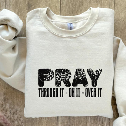 Pray on It PNG, Pray over It Digital Download - 300 DPI Design for T-Shirt