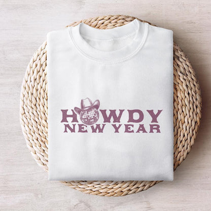 Howdy New Year Sublimation Design, 2023 Cowgirl New Year PNG - 300 DPI