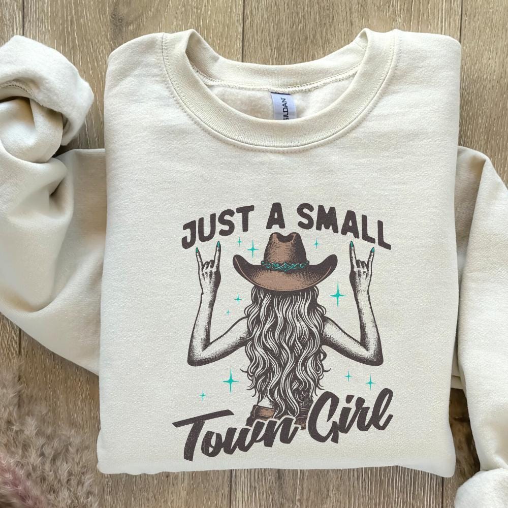 Just a Small Town Girl PNG, Small Girl png - 300 DPI Design for T-Shirt