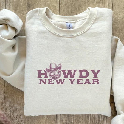 Howdy New Year Sublimation Design, 2023 Cowgirl New Year PNG - 300 DPI