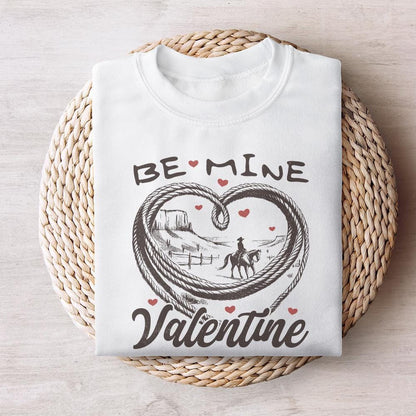Be Mine Valentine PNG, Retro Valentine Png - 300 DPI Design for T-Shirt