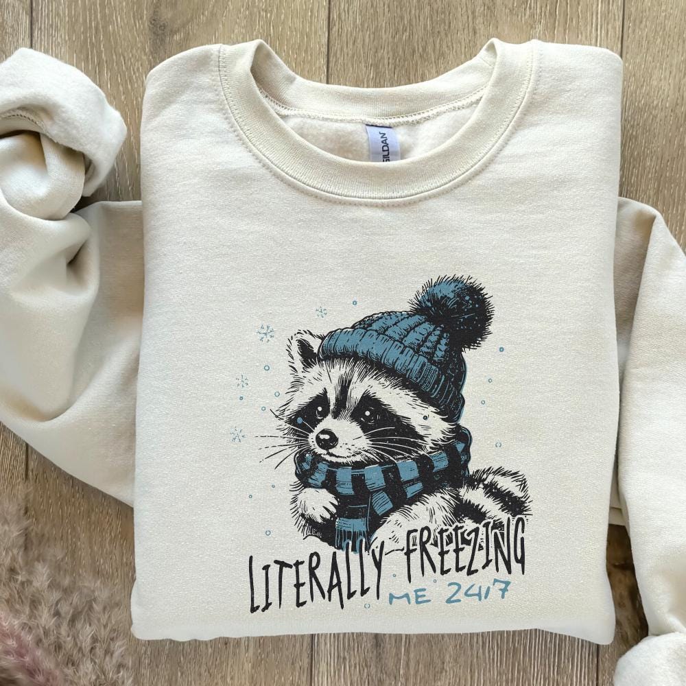 Literally Freezing PNG, Winter PNG - 300 DPI Design for T-Shirt
