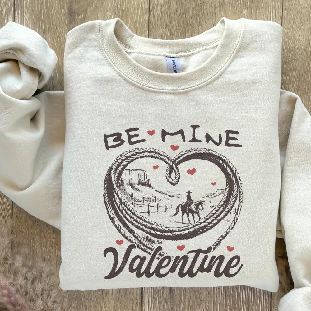 Be Mine Valentine PNG, Retro Valentine Png - 300 DPI Design for T-Shirt