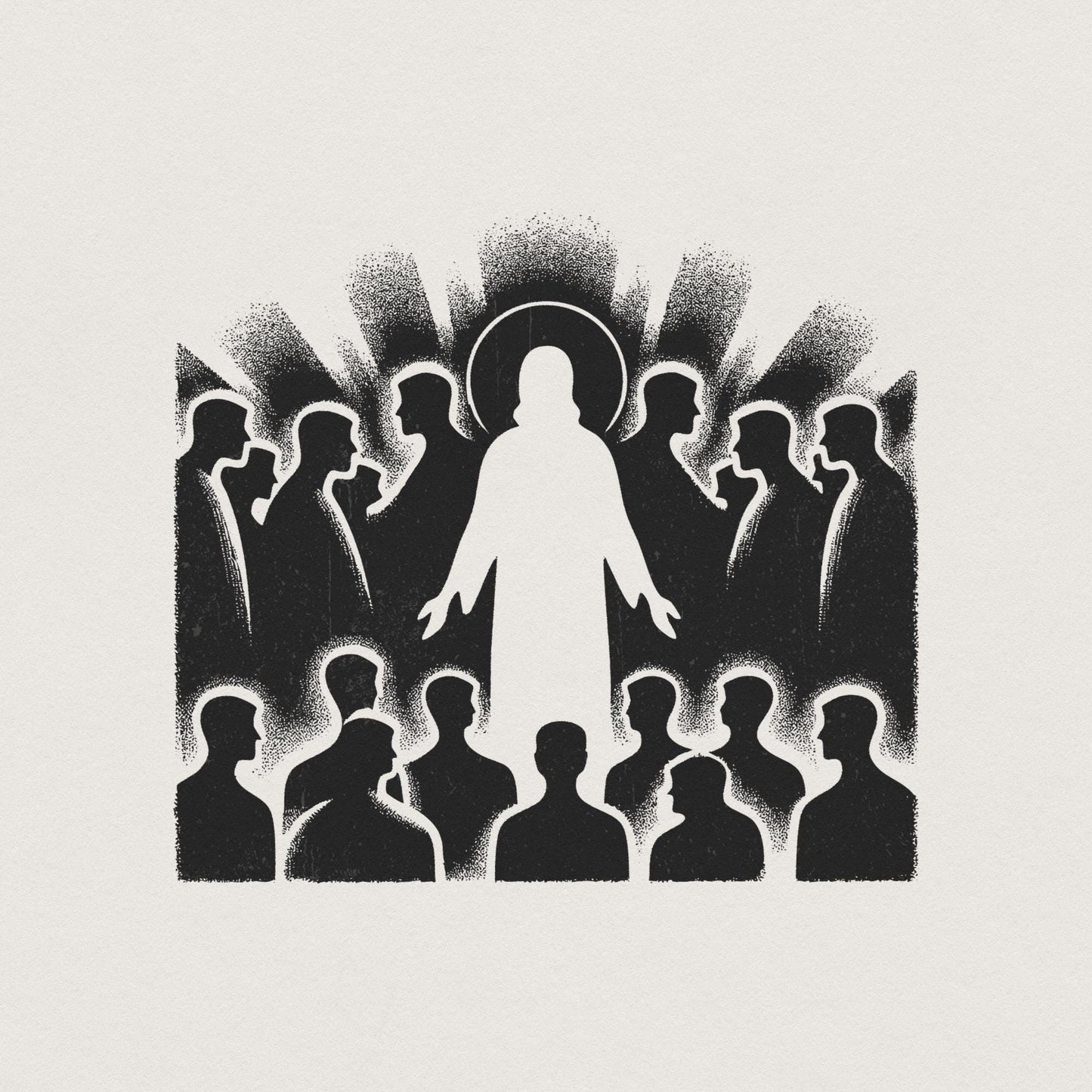 Jesus PNG, Inspirational Christian Png - 300 DPI Design for T-Shirt