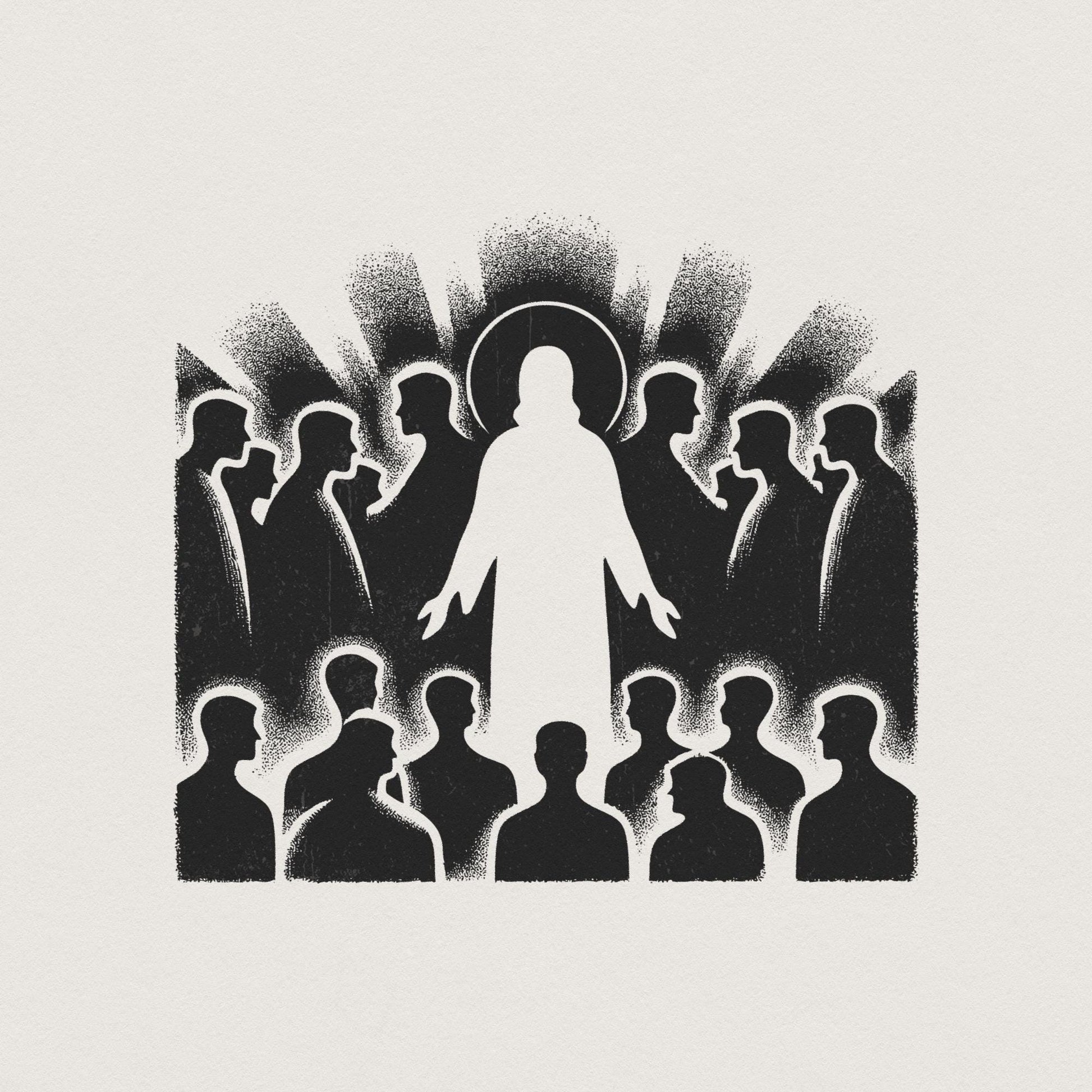 Jesus PNG, Inspirational Christian Png - 300 DPI Design for T-Shirt