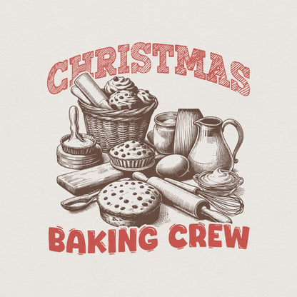 Christmas Cookie Baking Crew Png, Holiday Baking Crew Sublimation - 300