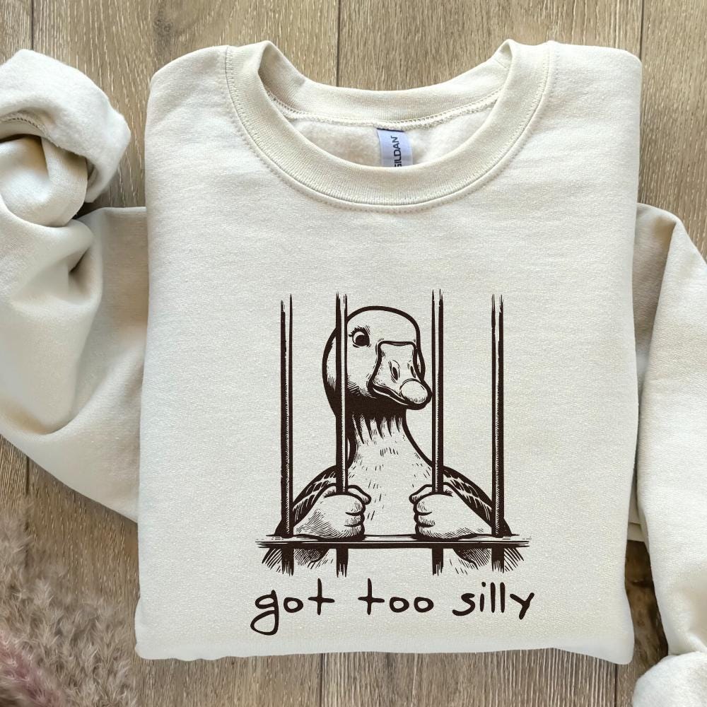 Silly Goose PNG, Goose png - 300 DPI Design for T-Shirt