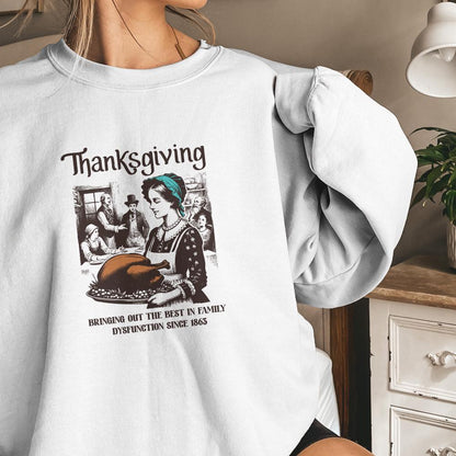 Funny Thanksgiving Family Dysfunctional png, Vintage Thanksgiving PNG -