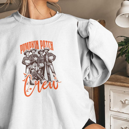 Pumpkin Patch Crew PNG, Cute Halloween Shirt - 300 DPI Design for T-Shirt
