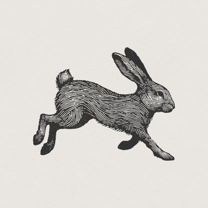 Cute Bunny Sillhouette Png, Adult Easter Png - 300 DPI Design for T-Shirt