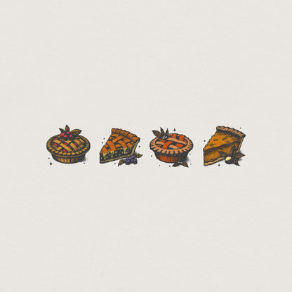 Pumpkin Pie Png, Fall Season - 300 DPI Design for T-Shirt