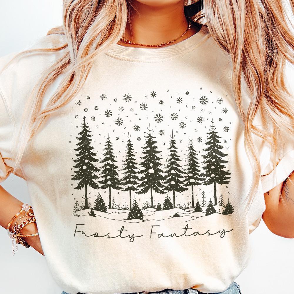 Frosty Fantasy Png, Winter png - 300 DPI Design for T-Shirt