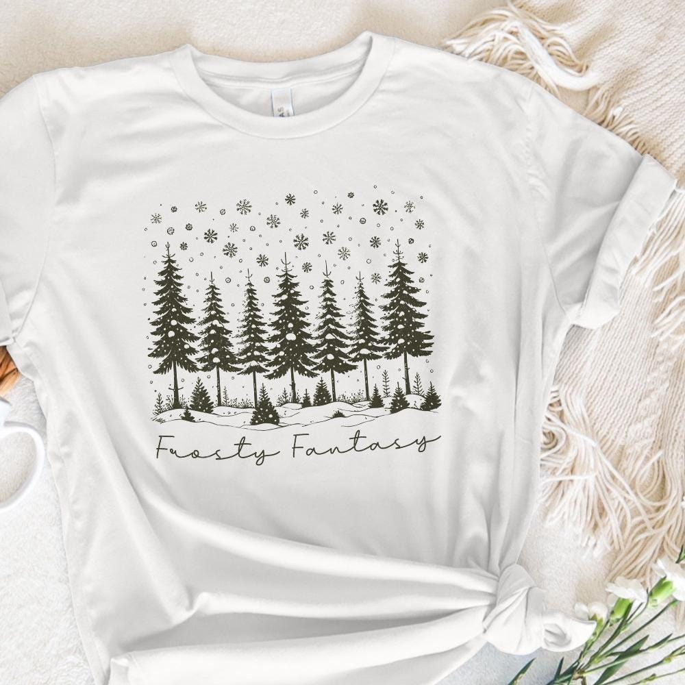 Frosty Fantasy Png, Winter png - 300 DPI Design for T-Shirt