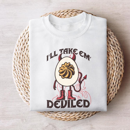 I'll Take Em Deviled PNG, Thanksgiving Sublimation Design - 300 DPI