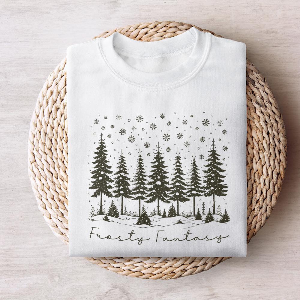 Frosty Fantasy Png, Winter png - 300 DPI Design for T-Shirt