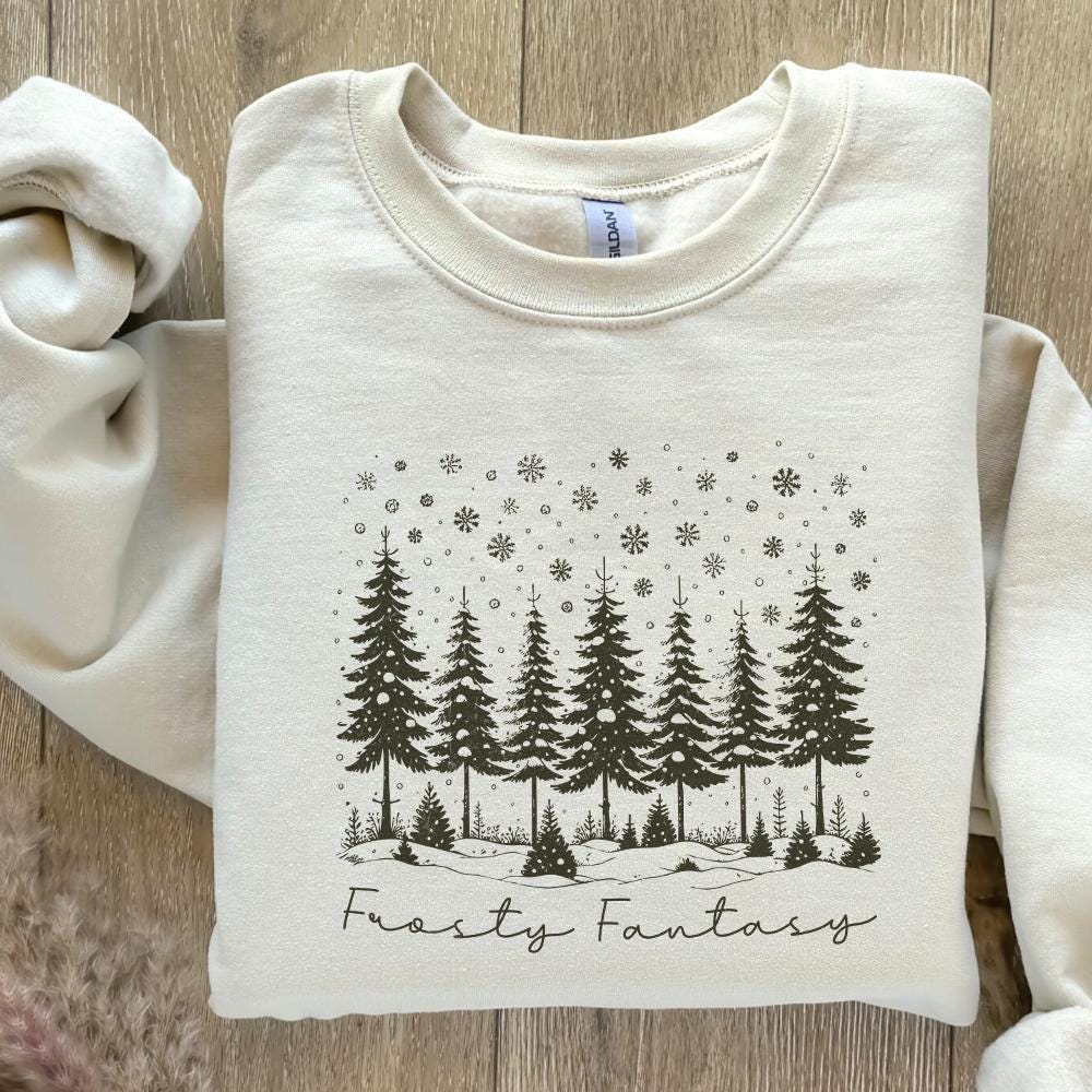 Frosty Fantasy Png, Winter png - 300 DPI Design for T-Shirt