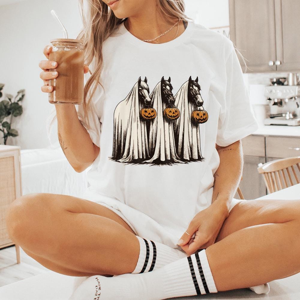 Halloween Horse PNG, Spooky Horse Png - 300 DPI Design for T-Shirt