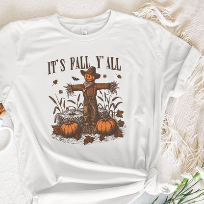 Its Fall Yall PNG, Fall Digital Download - 300 DPI Design for T-Shirt