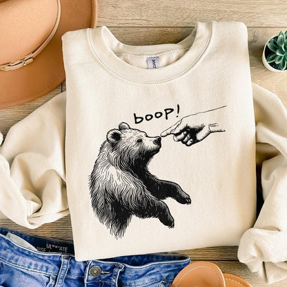 Boop Bear PNG, Grizzly Bear png - 300 DPI Design for T-Shirt