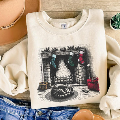 Meowy Christmas Png, Funny Christmas Png - 300 DPI Design for T-Shirt