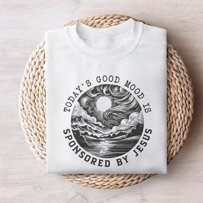 Sponsored by Jesus PNG png, Christian png PNG - 300 DPI Design for T-Shirt