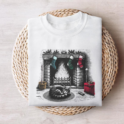 Meowy Christmas Png, Funny Christmas Png - 300 DPI Design for T-Shirt