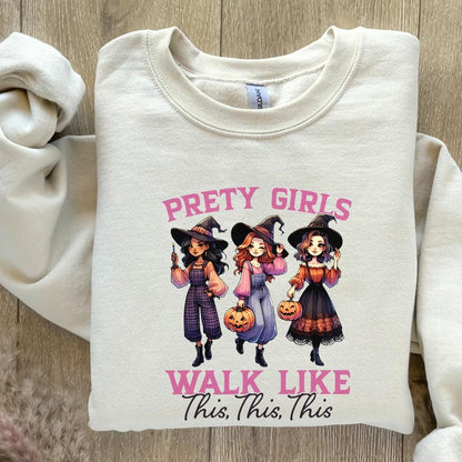 Pretty Girls Png, Halloween Png - 300 DPI Design for T-Shirt