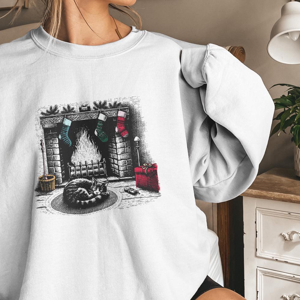 Meowy Christmas Png, Funny Christmas Png - 300 DPI Design for T-Shirt