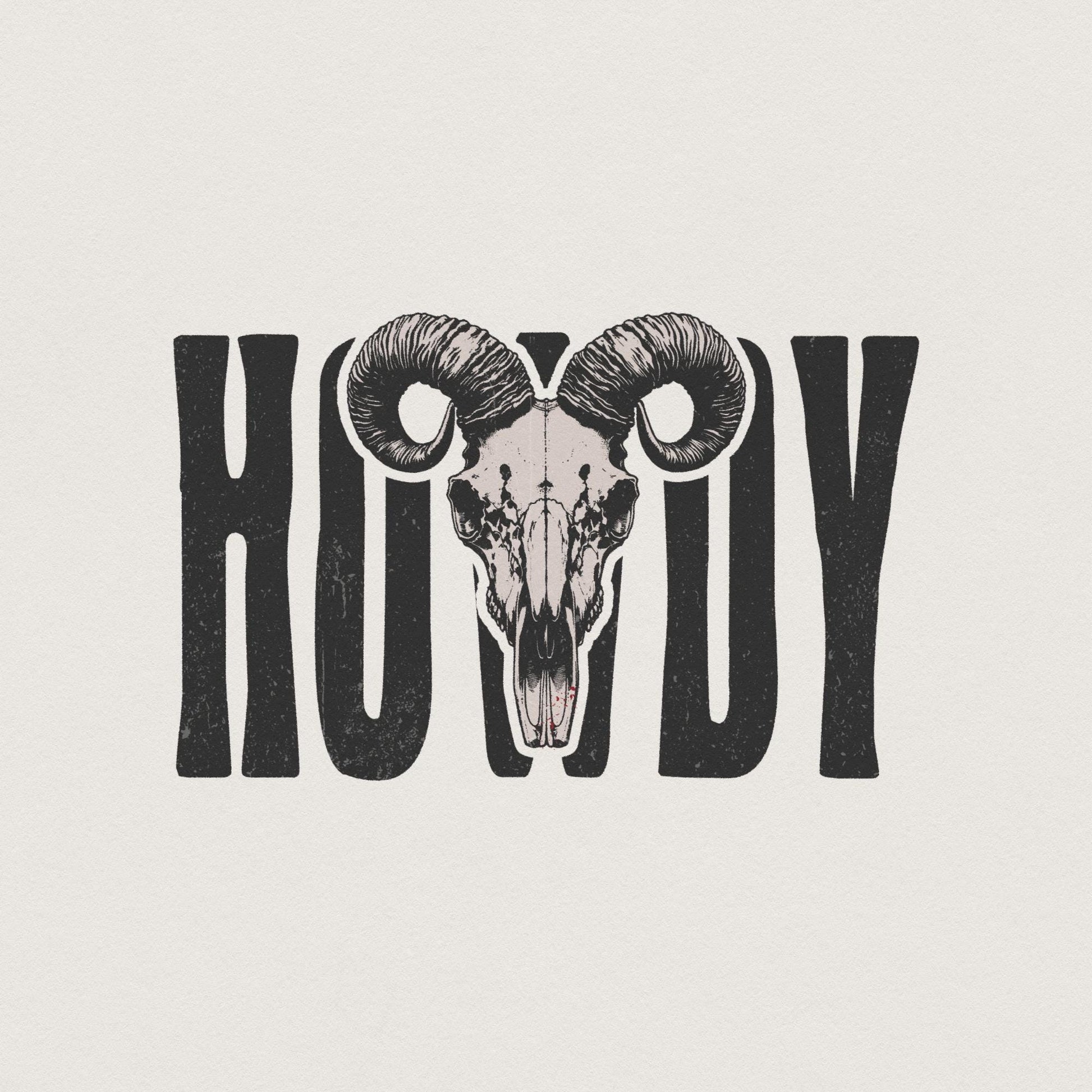Howdy PNG, Digital Download - 300 DPI Design for T-Shirt