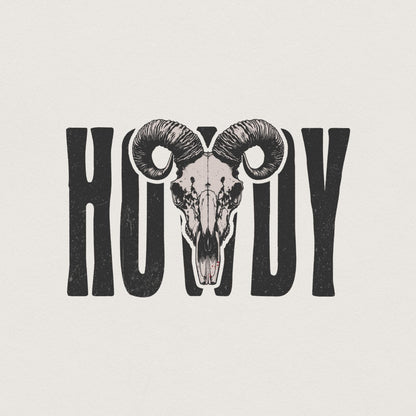 Howdy PNG, Digital Download - 300 DPI Design for T-Shirt