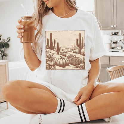 Western Fall Png, Howdy Pumpkin Png - 300 DPI Design for T-Shirt