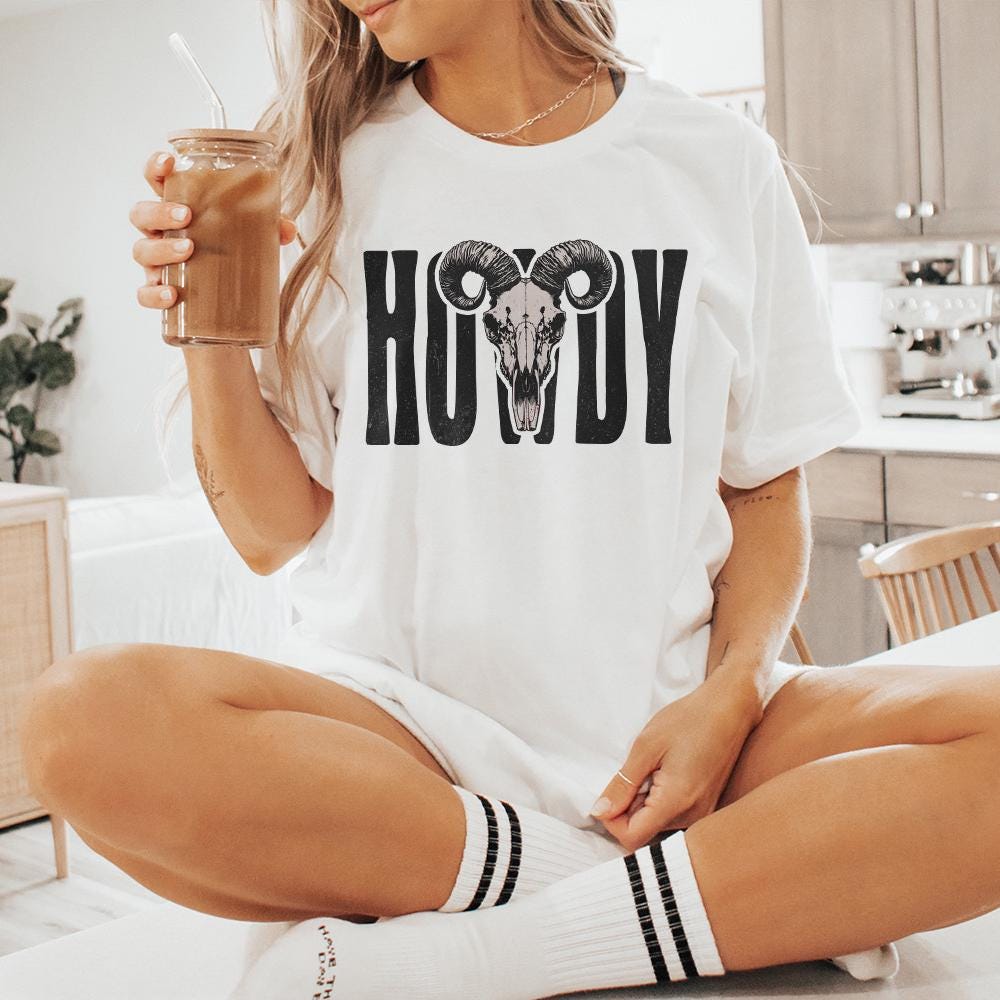 Howdy PNG, Digital Download - 300 DPI Design for T-Shirt