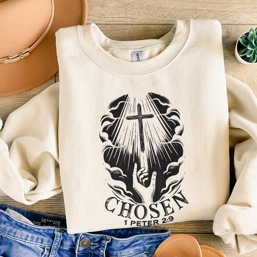 Chosen PNG, Christian png - 300 DPI Design for T-Shirt