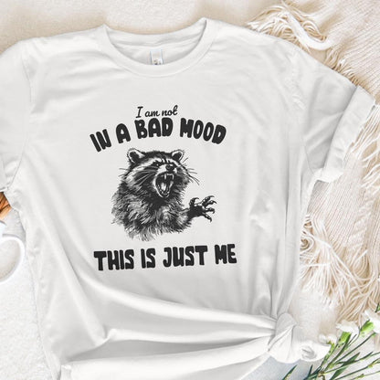 Retro Raccoon PNG, Sarcastic Sublimation Design - 300 DPI Design for