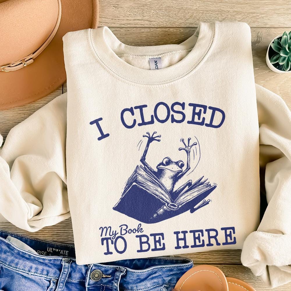 I Closed My Book PNG, Book Lovers png - 300 DPI Design for T-Shirt