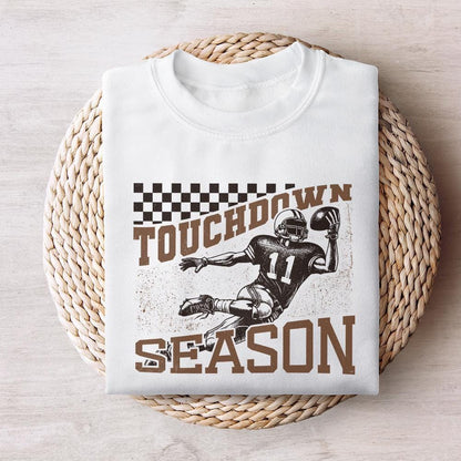 Touchdown Season PNG, Football Season - 300 DPI Design for T-Shirt