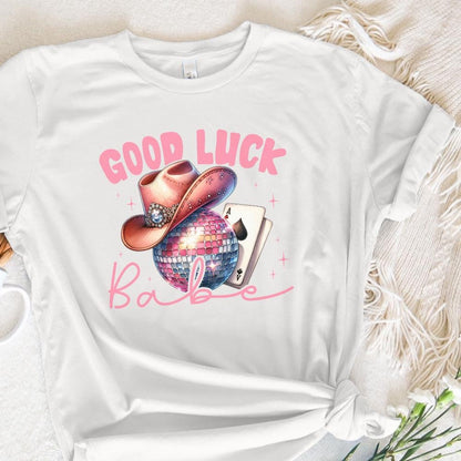 Good Luck Babe PNG, Trendy Western Design PNG - 300 DPI Design for T-Shirt