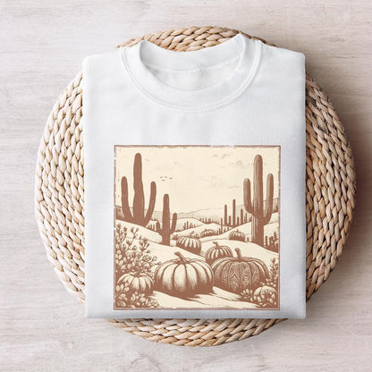 Western Fall Png, Howdy Pumpkin Png - 300 DPI Design for T-Shirt
