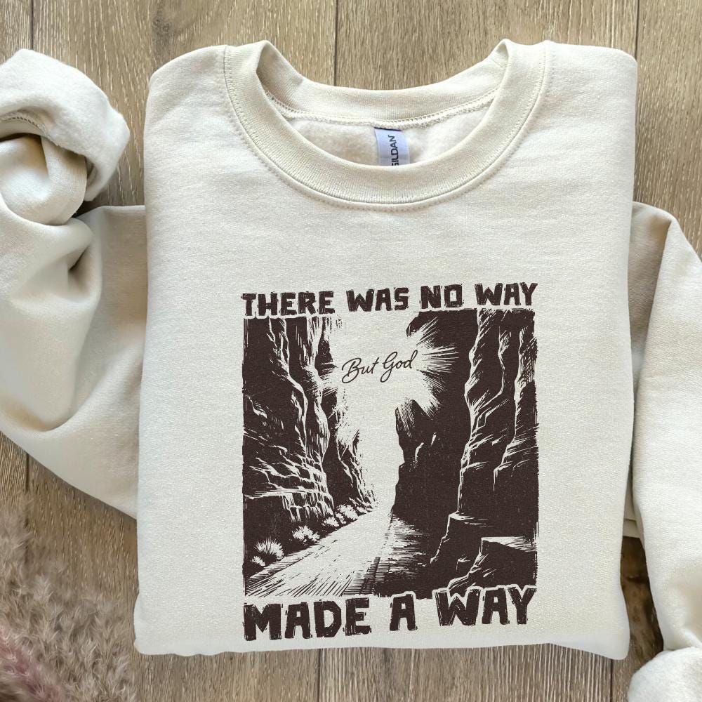 God Made a Way PNG, Western PNG - 300 DPI Design for T-Shirt
