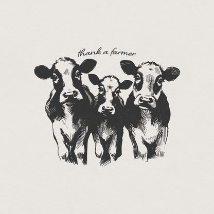 Thank a Farmer PNG, Digital Download - 300 DPI Design for T-Shirt