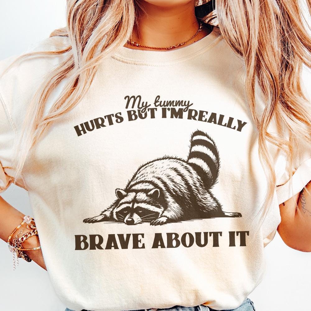 My Tummy Hurts Png, Chronic Illness Digital Download - 300 DPI Design for