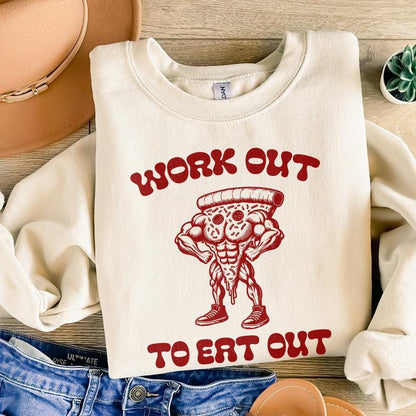I Work Out So I Can Eat Trash png, Gym Workout - 300 DPI Design for T-Shirt