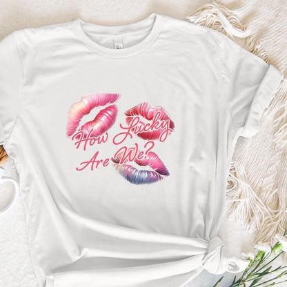 How Lucky Are We PNG, Coastal Cowgirl - 300 DPI Design for T-Shirt