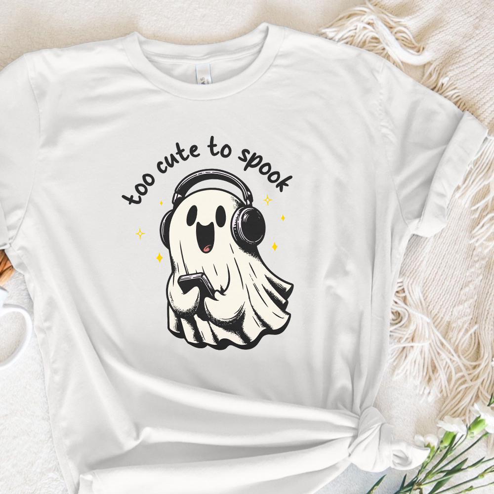 Too Cute to Spook PNG, Cute Ghosts png - 300 DPI Design for T-Shirt