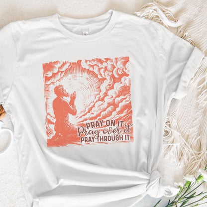 Pray On It PNG, Christian PNG - 300 DPI Design for T-Shirt