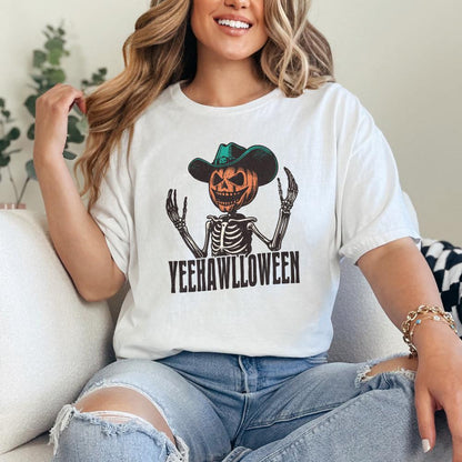 Yeehawlloween Western PNG, Trendy Western Designs - 300 DPI Design for