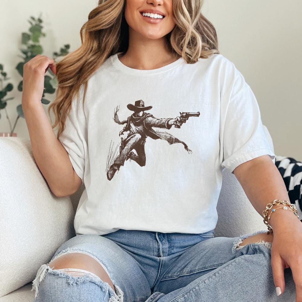 Western Cowboys Png, Rodeo Png - 300 DPI Design for T-Shirt