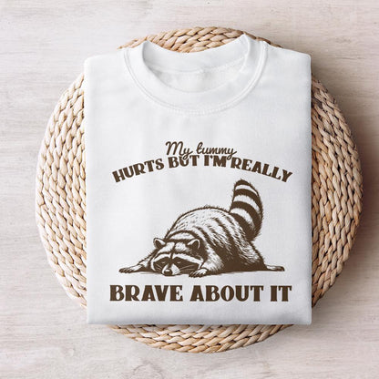 My Tummy Hurts Png, Chronic Illness Digital Download - 300 DPI Design for